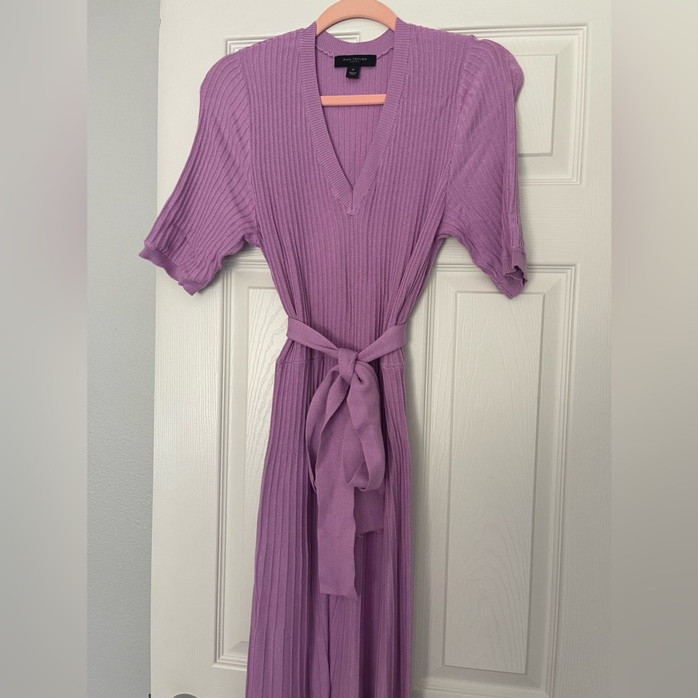 Knit midi dress